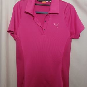 Puma Cool Cell Pink Polo